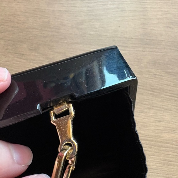 Milly Glitter Acrylic Clutch Crossbody - Picture 9 of 10